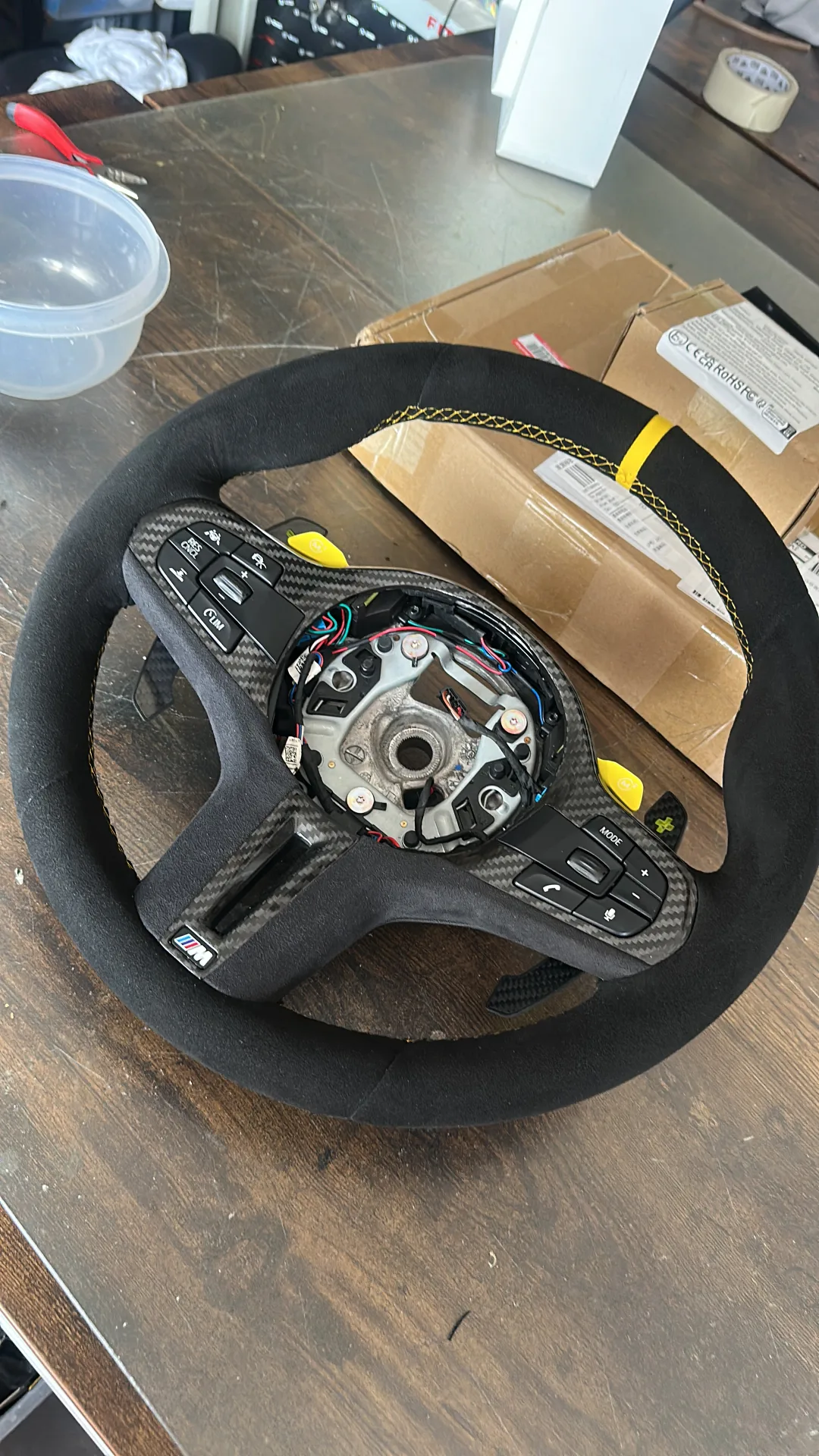BMW M Paket Lenkrad neu beziehen AMMARO Atelier